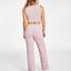 Jenni Style Not Fuzzy Knit Pants Withered Rose