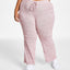 Jenni Style Not Fuzzy Knit Pants Withered Rose