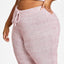 Jenni Style Not Fuzzy Knit Pants Withered Rose