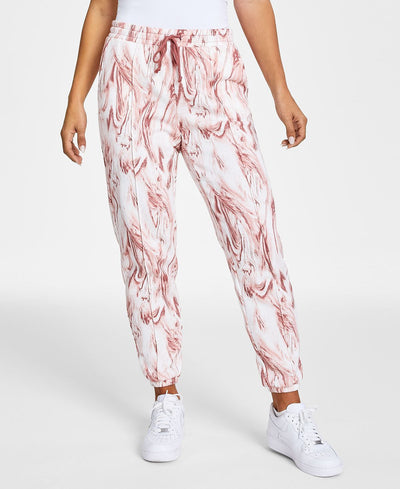 Jenni Style Not Jogger Pants Marble - Rose