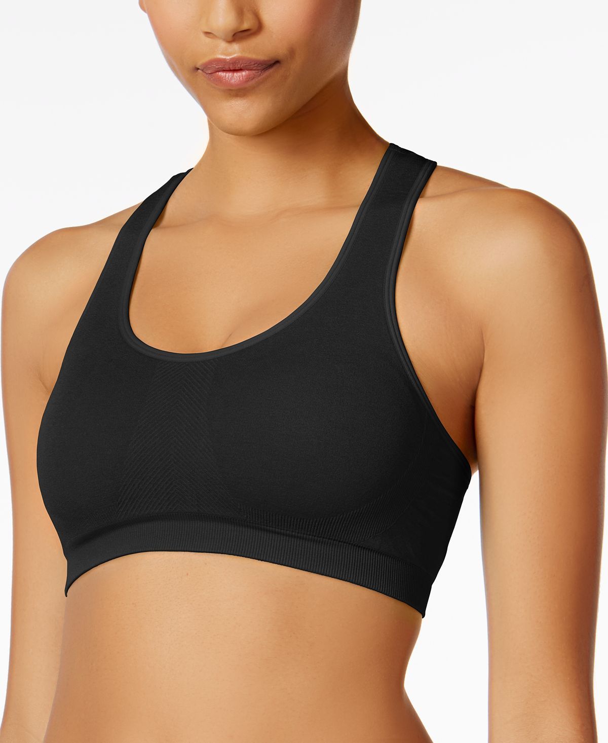 Jockey Sport Removable Cup Seamless Bra 6997 Black