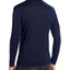 John Varvatos Star Usa Long-sleeve Henley Deep Blue