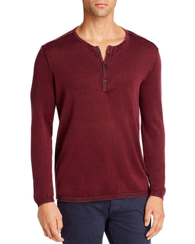 John Varvatos Star Usa Long-sleeve Henley Port