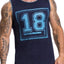 Jor Blue Pluton Tank Top