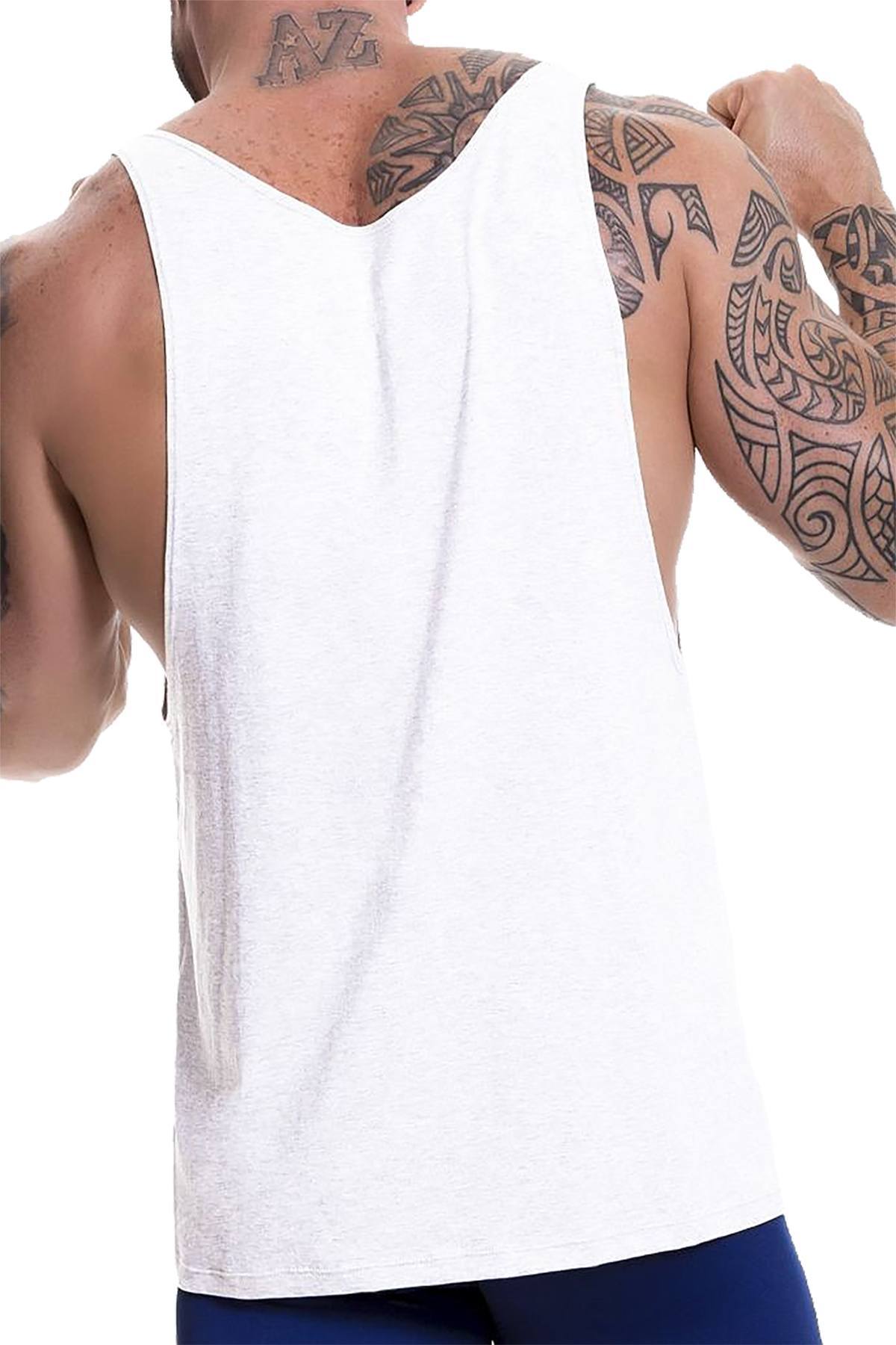 Jor White Game Tank Top