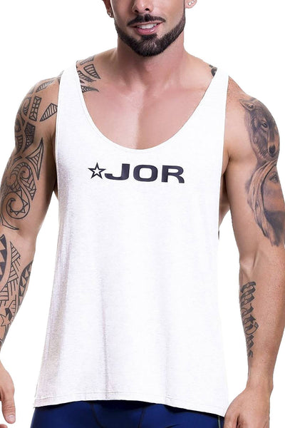 Jor White Game Tank Top