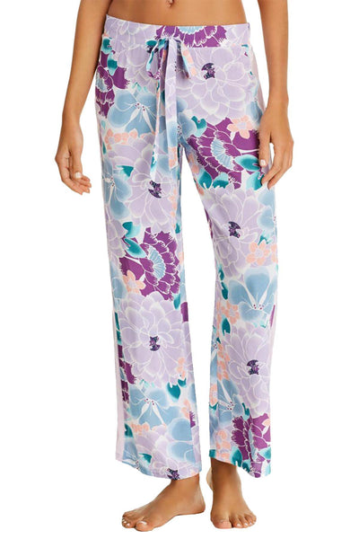 Josie by Natori Abstract Suzani Pant in Spring Violet