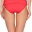 Lauren Ralph Lauren Beach Club Solids Wide Banded Hipster Bottom in Raspberry