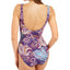 Lauren Ralph Lauren Captiva Paisley-print Underwire One-piece Swimsuit Eggplant Paisley