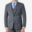 Lauren Ralph Lauren Classic-fit Wool Stretch Suit Jacket Grey/Blue Plaid