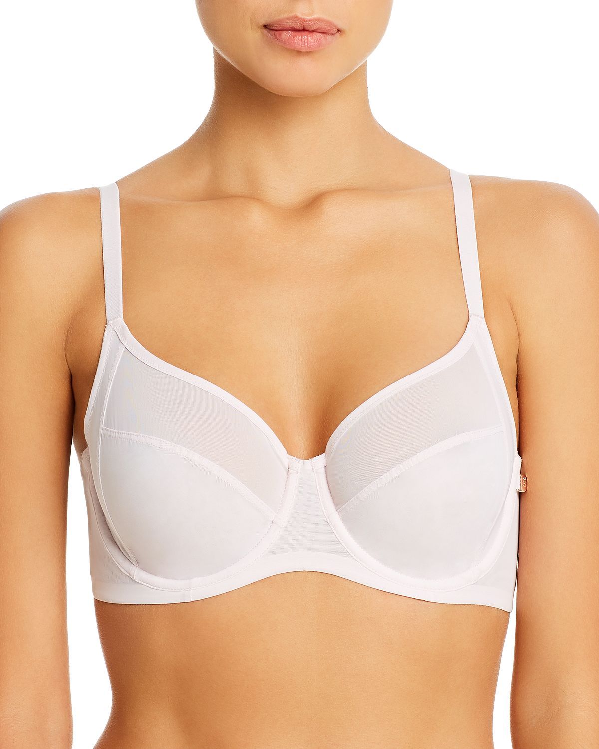 Le Mystère Modern Mesh Full Coverage Bra Shell