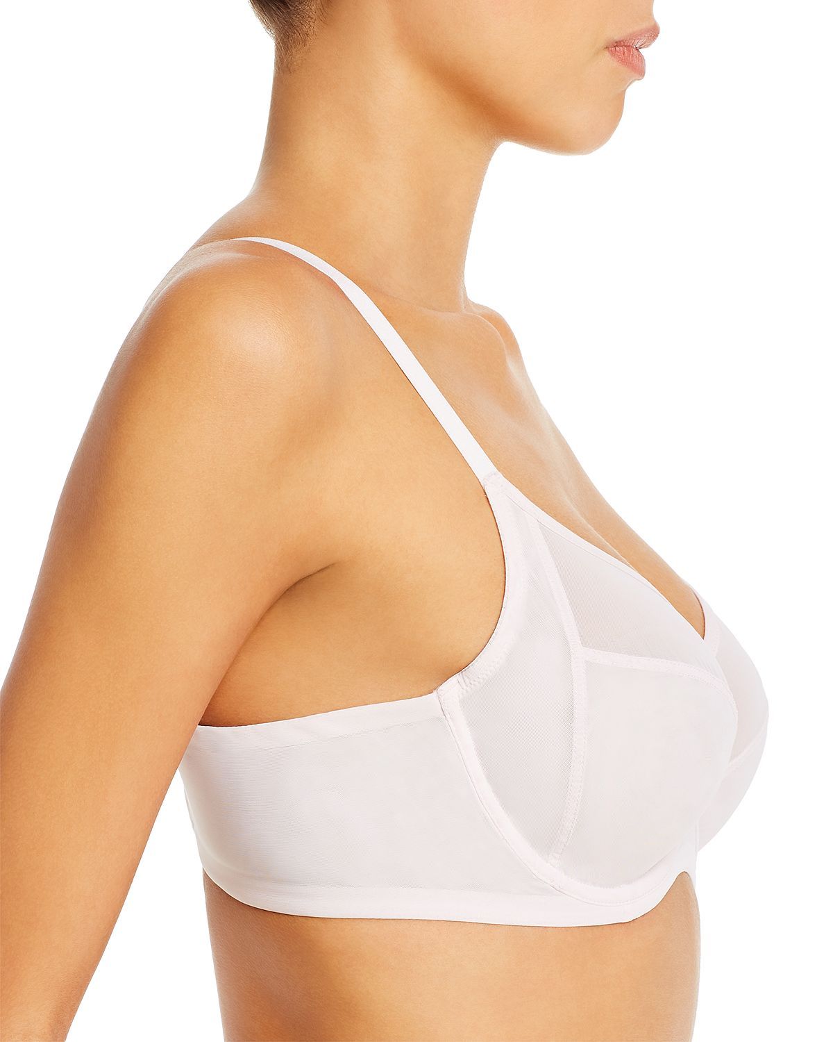 Le Mystère Modern Mesh Full Coverage Bra Shell