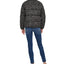 Levi's animal-print Cropped Puffer Jacket Charcoal Leopard