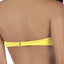 Lolli Foamed Bandeau Top w/ Detachable Halter Strap in Citron