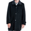 London Fog Clark Classic-fit Overcoat Black