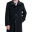 London Fog Clark Classic-fit Overcoat Black