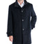 London Fog Clark Classic-fit Overcoat Navy