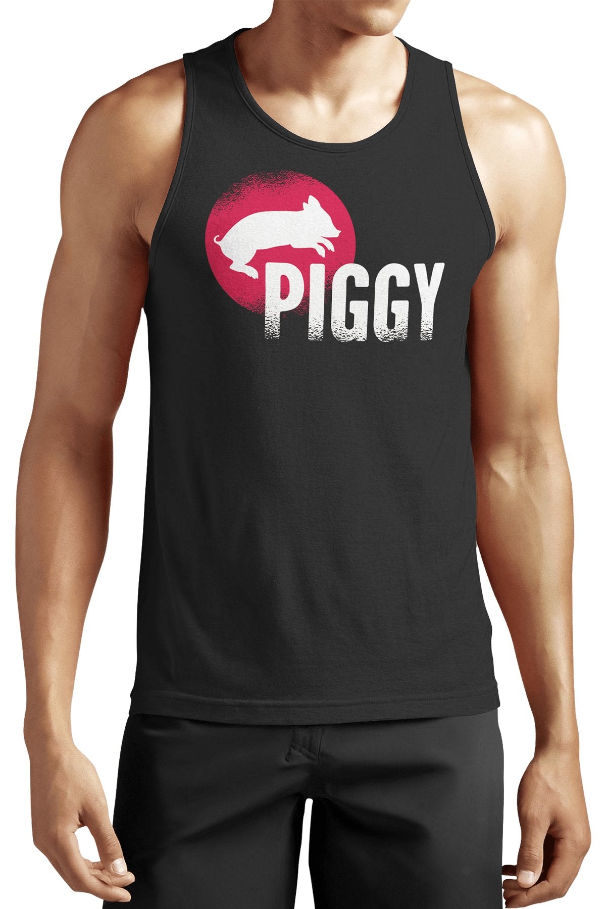 LowTee Piggy Graphic Tank