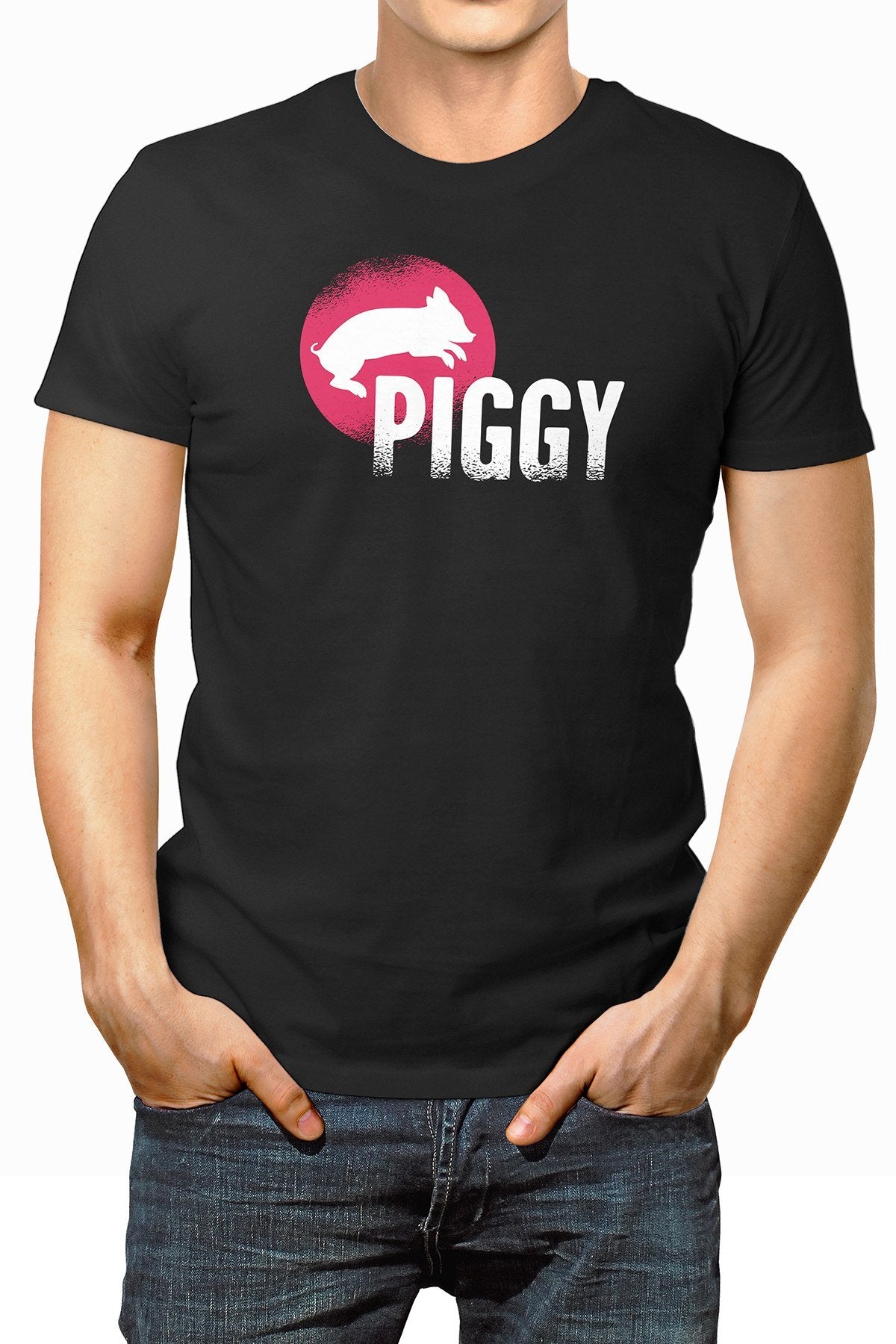 LowTee Piggy Graphic Tee