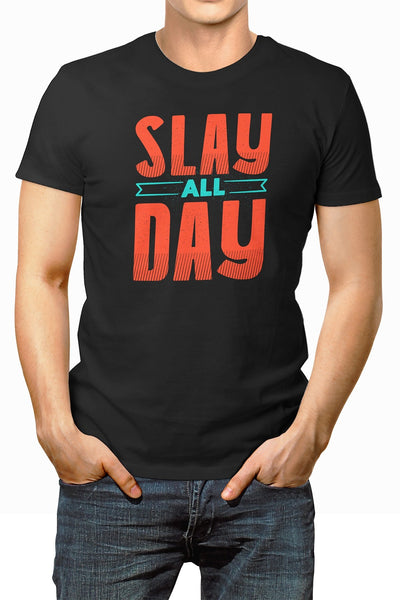 LowTee Slay All Day Graphic Tee