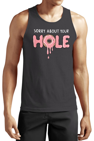 LowTee Sorry About Your Hole Tank Top