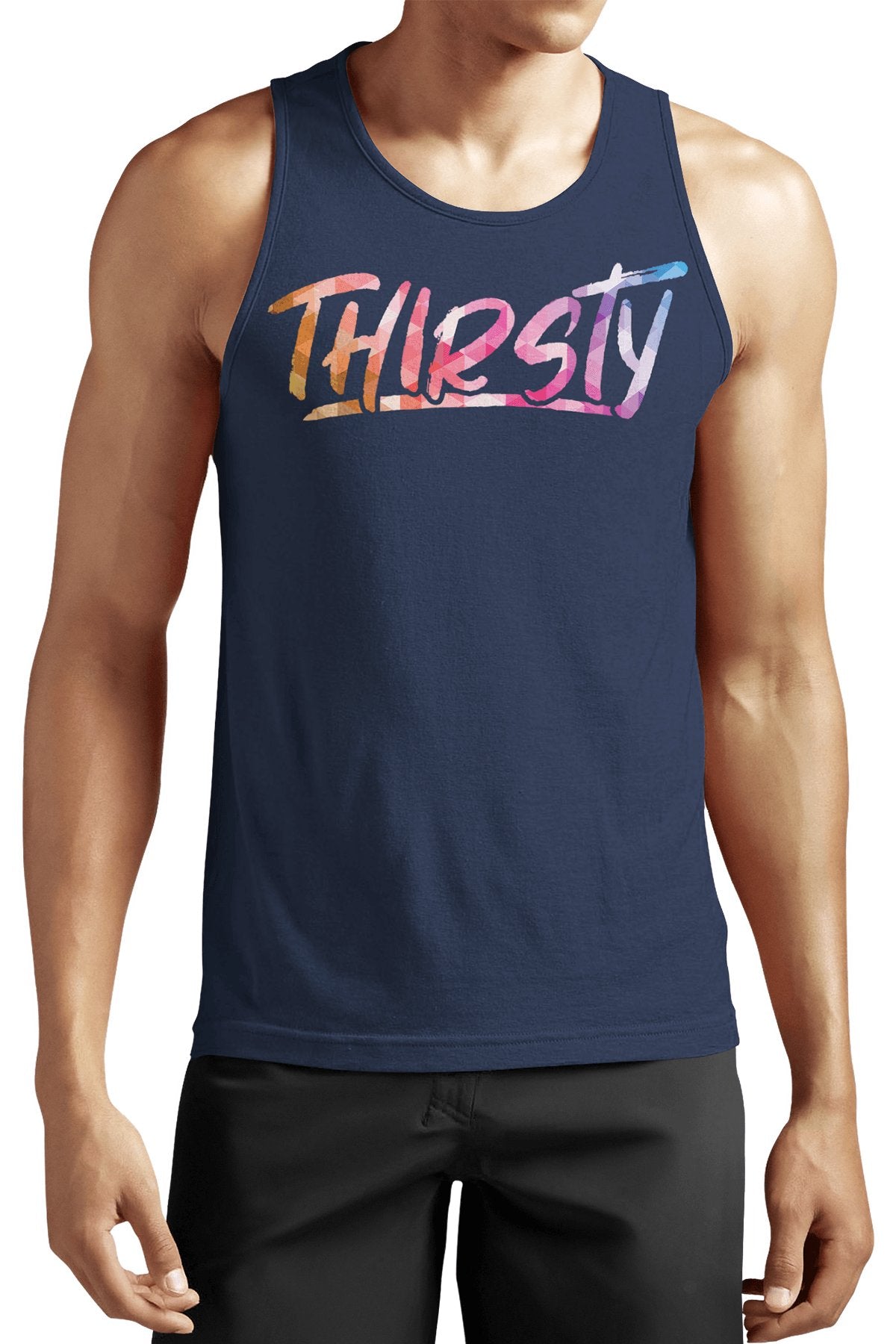 LowTee Thirsty Expression Tank Top