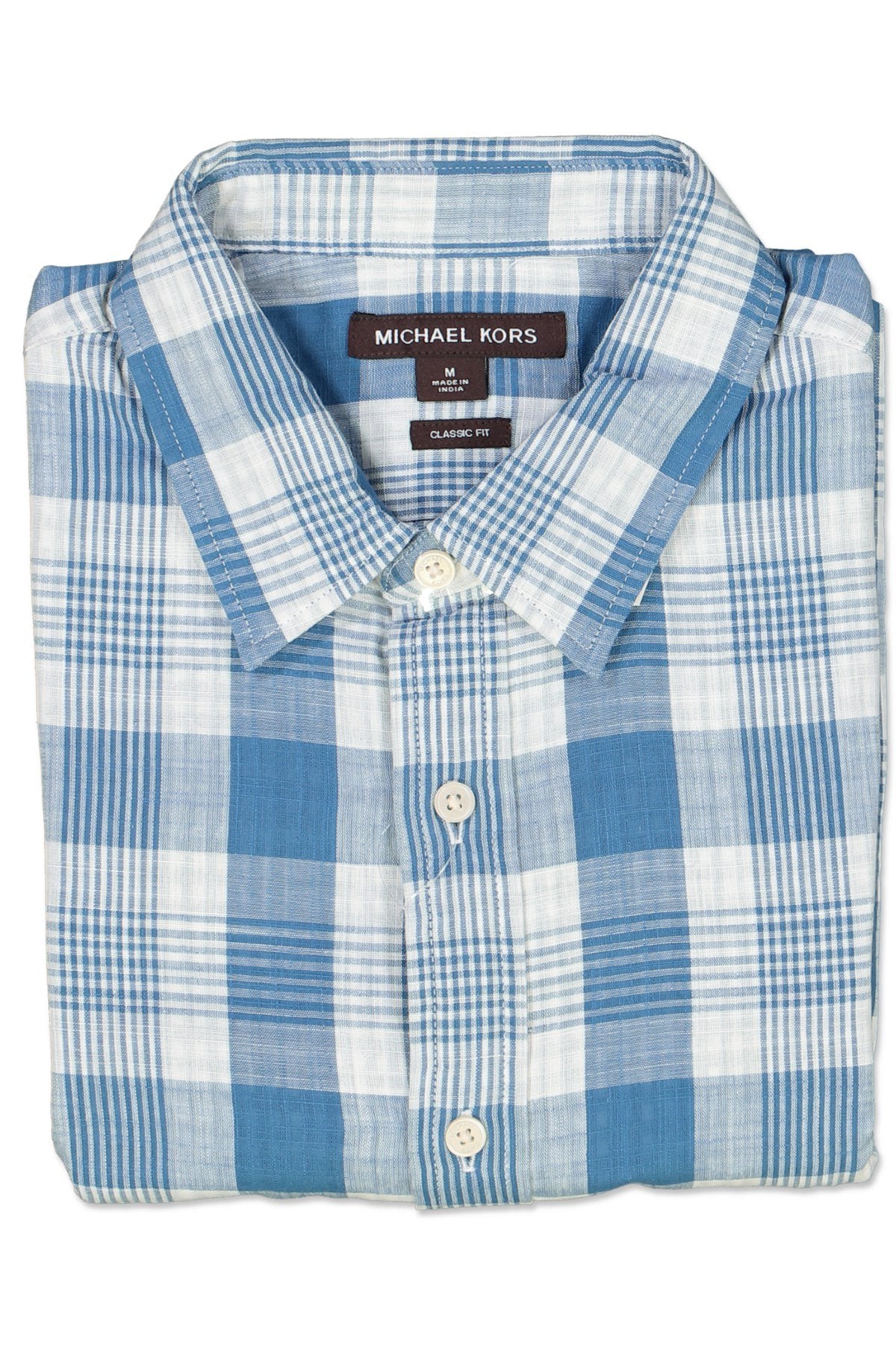 MICHAEL KORS OCEAN BUTTON UP SHIRT