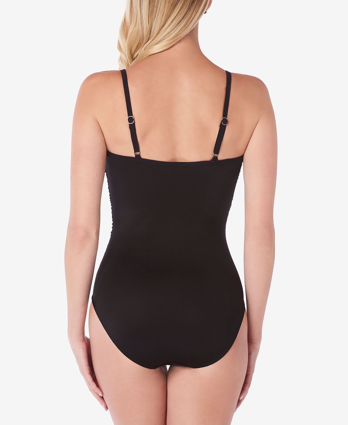 Magicsuit Isabel Slimming Ruffled Underwire One-piece Swimsuit Black