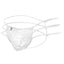 Male Basics White Triple Lace String Thong