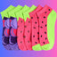 Mamia Fresh Fruit Print Low Cut Sock 3-Pack