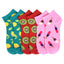 Mamia Refreshing Print Low Cut Sock 3-Pack