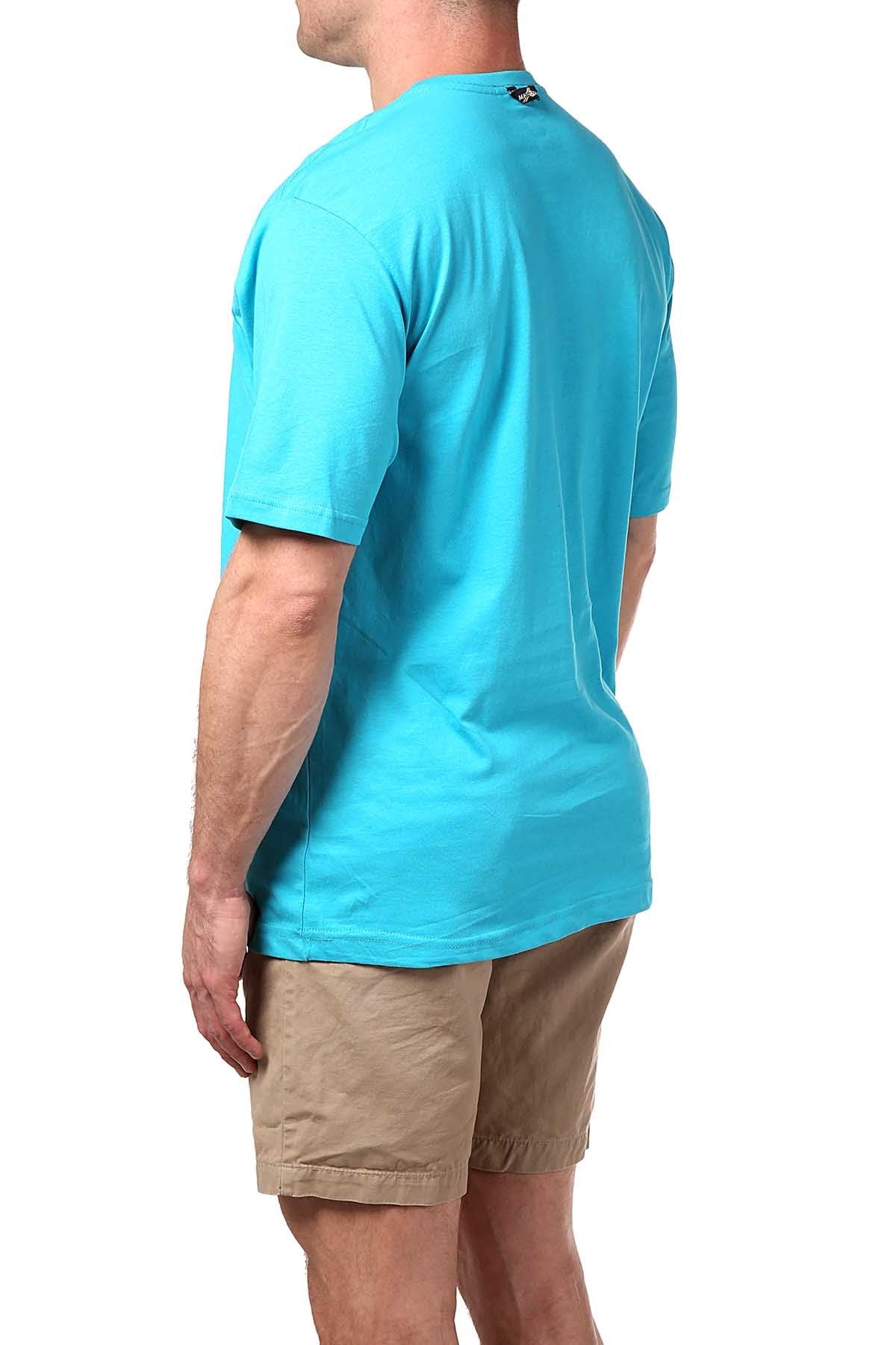 Maui and Sons Scuba-Blue Palms Tee