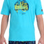 Maui and Sons Scuba-Blue Palms Tee