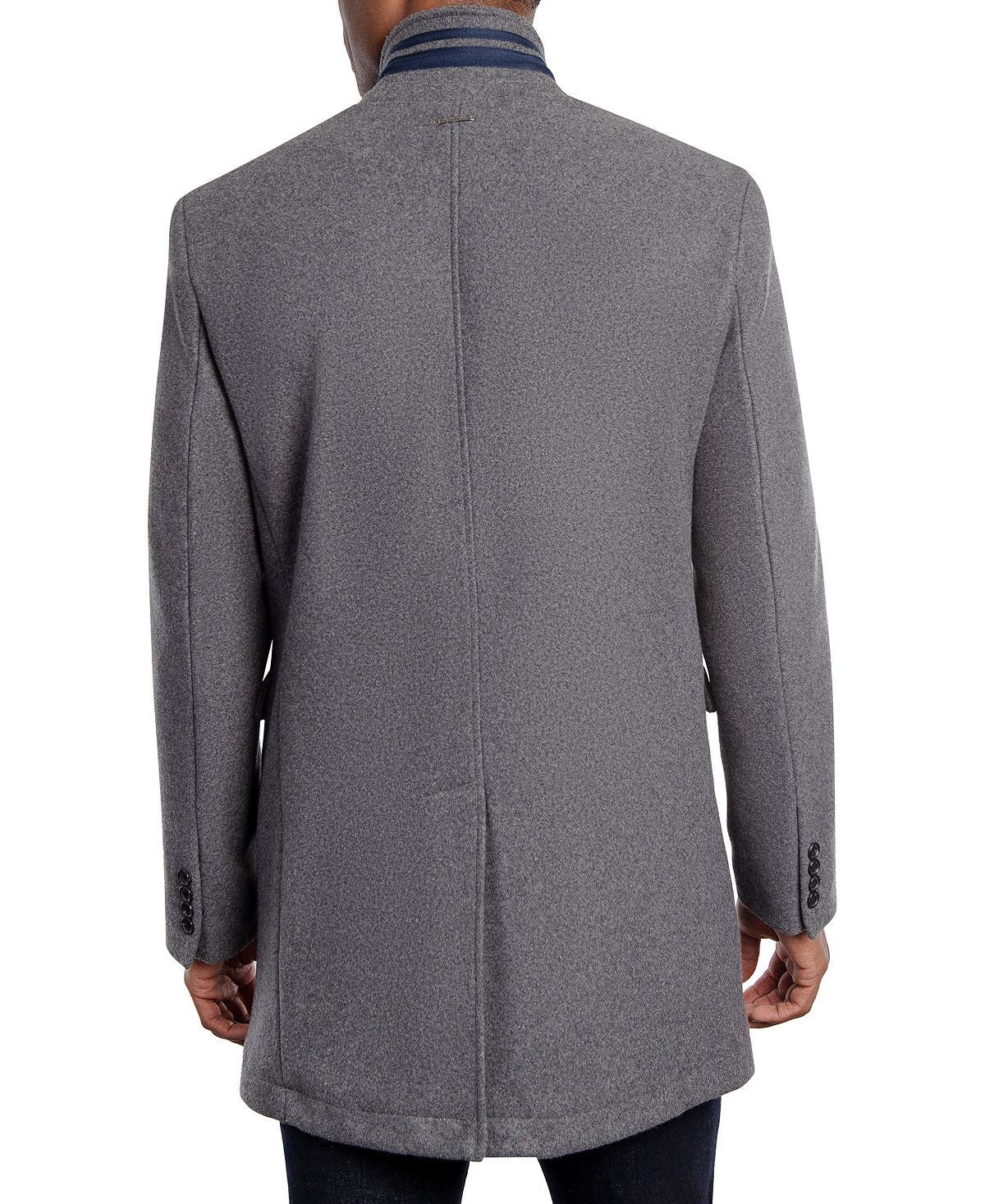 Michael Kors Ghent Slim-fit Overcoat Medium grey