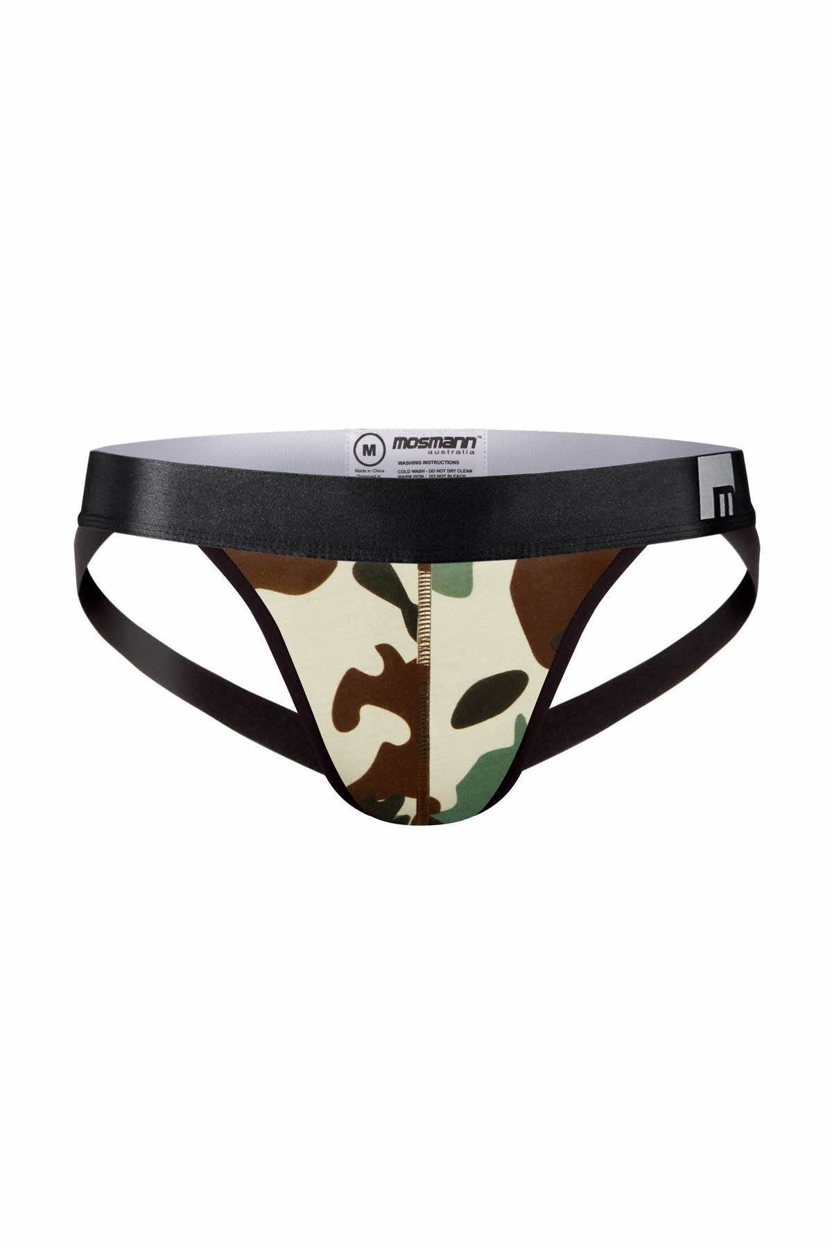 Mosmann Camo-Print Classic Bamboo Jockstrap