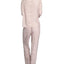 Muk Luks Butter-knit V-neck & Flare-leg Pants Lounge Set Mauve