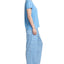 Muk Luks Knit Pajama Set Blue/stripe