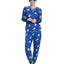 Muk Luks Plus Printed Hacci Pajamas & Sleep Mask Set Sloths