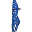 Muk Luks Plus Printed Hacci Pajamas & Sleep Mask Set Sloths