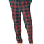 Nautica Fleece Sleep Pants Navy/Red Plaid