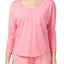 Nautica Pink Dolman Pocket Lounge Top