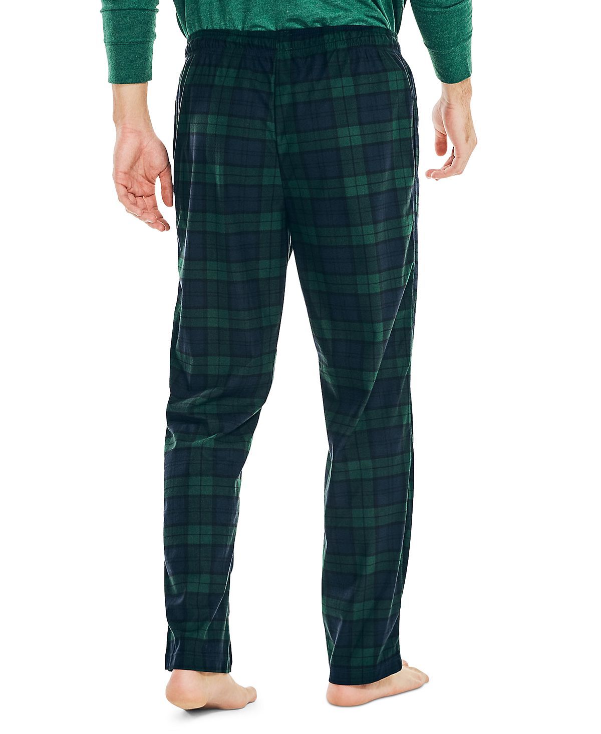 Nautica Sustainably Crafted Cozy Fleece Pants Emerald Yard