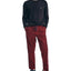 Nautica Sustainably Crafted Cozy Fleece Pants Nautica Red Plaid