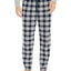 Nautica Sustainably Crafted Cozy Fleece Pants Navy Plaid