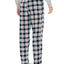 Nautica Sustainably Crafted Cozy Fleece Pants Navy Plaid