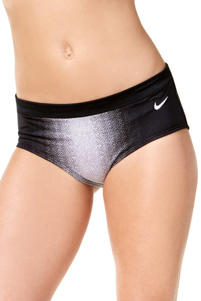 Nike Ombré Hipster Bikini Bottom in Black