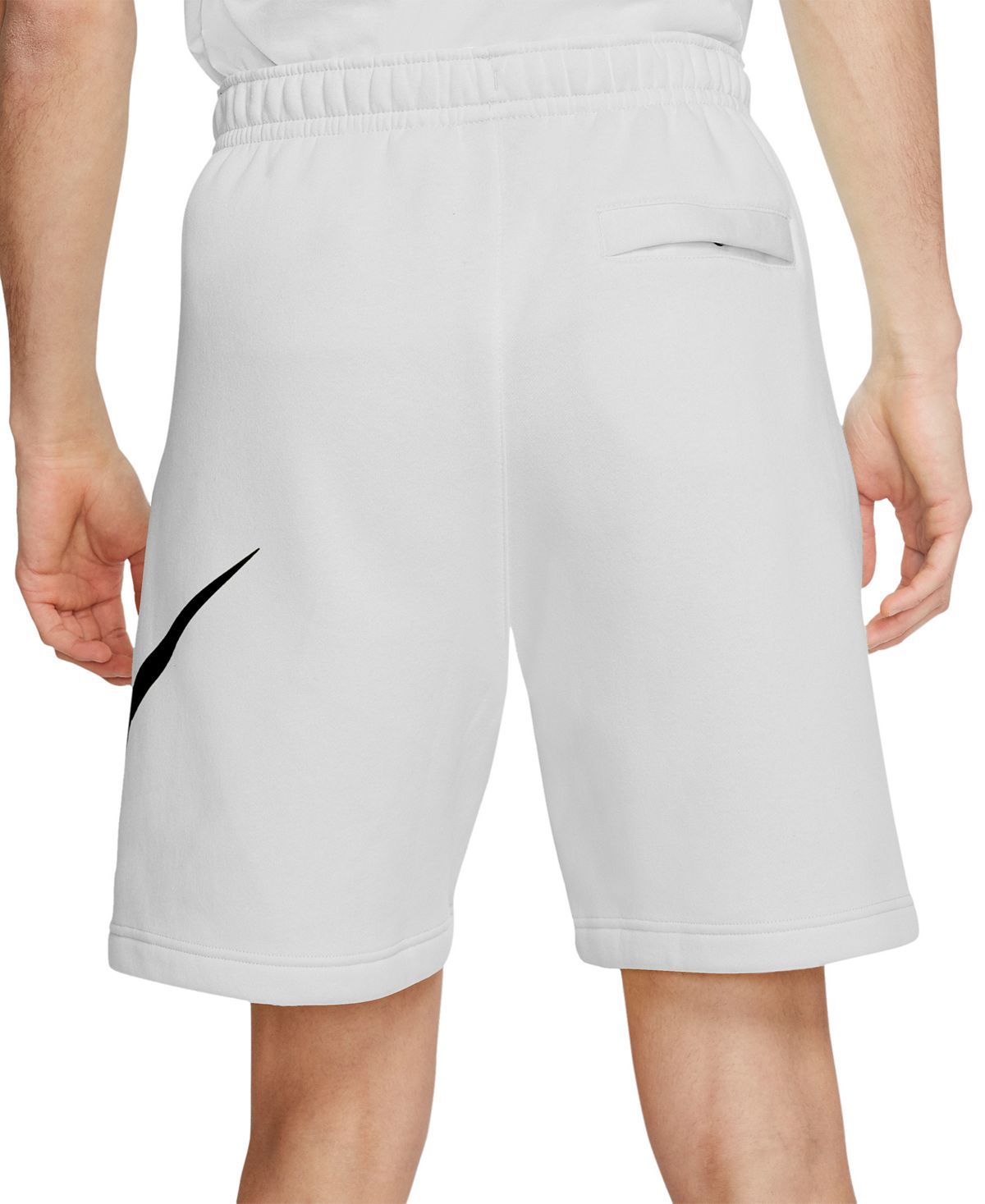 Nike Sportswear Club Fleece Logo Shorts White