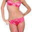 Oh La La Cheri Tres Sexy Pink Satin/Lace Demi Bra