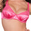 Oh La La Cheri Tres Sexy Pink Satin/Lace Demi Bra