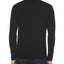 Original Penguin Long Sleeve Waffle Henley True Black